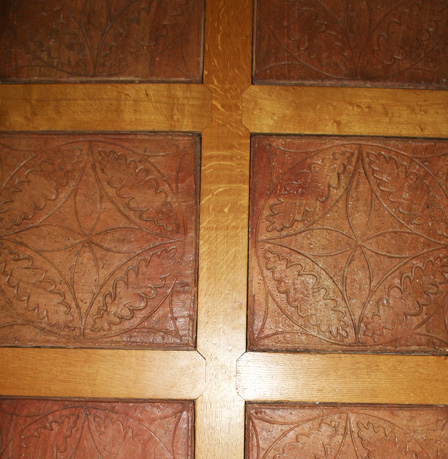 Bild 4: Handgefertigte rechteckige Bodenplatten